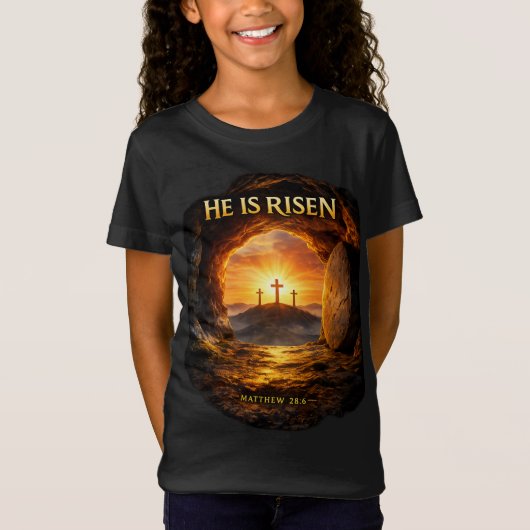 Hij is Opgestaan T-shirt (Voorkant)