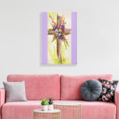 Hij is Opgewekt  Canvas Afdruk (Insitu (Woonkamer))