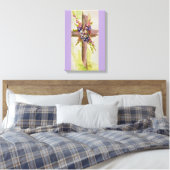 Hij is Opgewekt  Canvas Afdruk (Insitu (Slaapkamer))