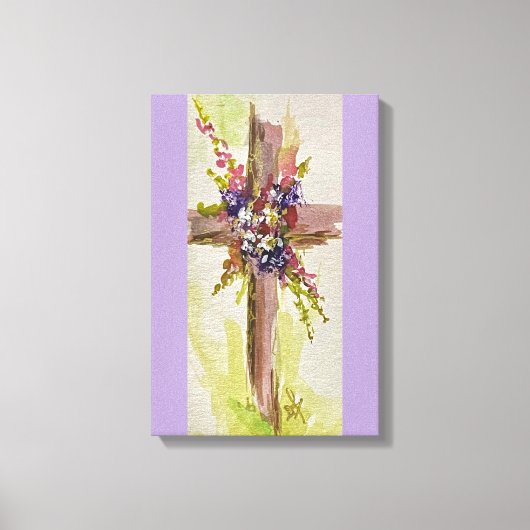 Hij is Opgewekt  Canvas Afdruk (Voorkant)