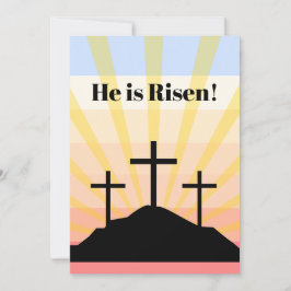 Hij is Opgewekt  Feestdagenkaart