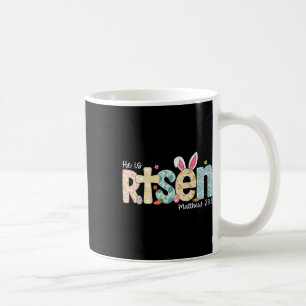 Hij Is Opgewekt Jezus Christelijk Gelukkig Pasen M Koffiemok