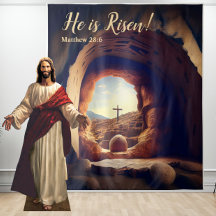 Hij is Opgewekt! Jezus Opgestane Lege Graf