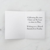 Hij Is Opgewekt Pasen Bulk Kerk Groetkaarten Kaart (Binnen)