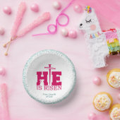 Hij is Opgewekt! Pasen Papieren Kommen (Feest)