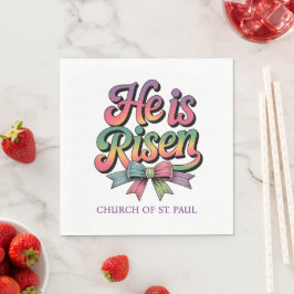 Hij Is Opgewekt! Pasen Servet