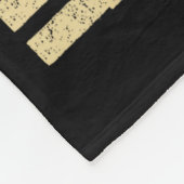 Hij is ps camouflage religieuze Vaderdag christeli Fleece Deken (Hoek)