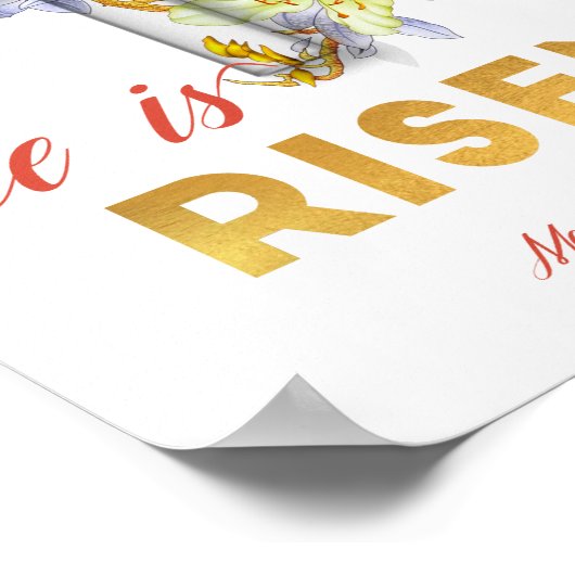 Hij is rasterdecor poster (Hoek)