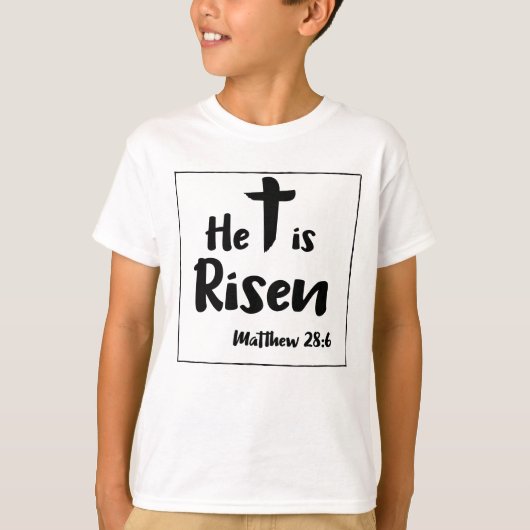 Hij is rasterreligie t-shirt (Voorkant)