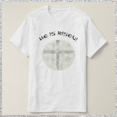 Hij is razen voor het paaskruis t-shirt