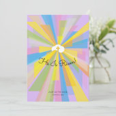 Hij is razendsnel. feestdagenkaart (Staand voorkant)