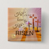 Hij is Religieuze Button (Voorkant)