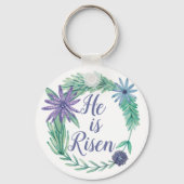 Hij is Religieuze paasgriep Sleutelhanger (Voorkant)