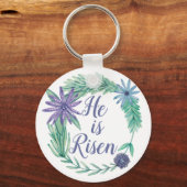 Hij is Religieuze paasgriep Sleutelhanger (Voorkant)