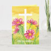 Hij is Religieuze Religieus Christelijk. Kaart (Voorkant)