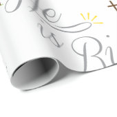 Hij is Risen 3 Crosses Cadeaupapier (Rol Hoek)