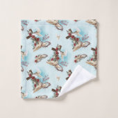 Hij is Risen Bad Handdoek (Wasdoekje)