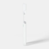 Hij is Risen Beauful Religious Floral Christelijk iPhone Hoesje (Linkerkant)