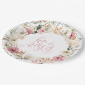 Hij is Risen | Borden voor paaspapier Papieren Bordje (Gekanteld)