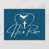 Hij is Risen Briefkaart (Voorkant)