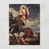 Hij is Risen. Briefkaart (Voorkant)
