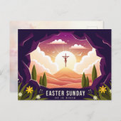 Hij is Risen Briefkaart (Voorkant / Achterkant)