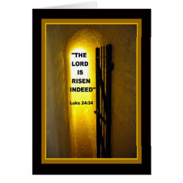 HIJ IS RISEN Card