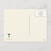 Hij is Risen Christelijk modern kunstontwerp Feestdagenkaart (Achterkant)