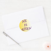 Hij is Risen Circle Stickers (Envelop)