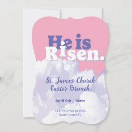 Hij is Risen Clouds Pasen