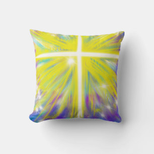 Hij is Risen Cross, Victorious Christelijk Word Ar Kussen