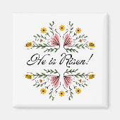 Hij is Risen Easter Magneet (Voorkant)