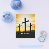 HIJ IS RISEN - EENVOUDIGERE ILLUSTRATIE FLYER (Enkel)