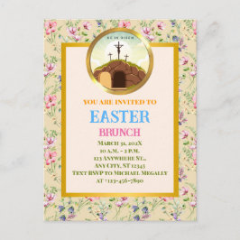 Hij is Risen en Viering van de Verrijzenis zondag Briefkaart
