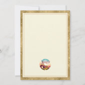 Hij is Risen en Viering van de Verrijzenis zondag Kaart (Achterkant)