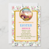 Hij is Risen en Viering van de Verrijzenis zondag Kaart (Voorkant)