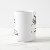 Hij is Risen Floral Cross met bijbelkoffie Mok (Center)