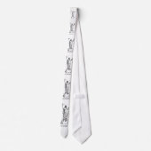 Hij is Risen...Heren stropdas (Achterkant)