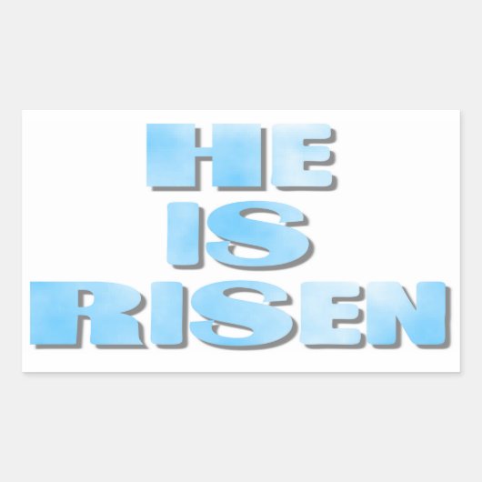 Hij is Risen II Stickers (Voorkant)