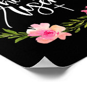 Hij is Risen Jesus Christelijk Happy Pasal Wr Poster (Hoek)