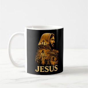 Hij is Risen Jesus Christelijk Happy Pasen Koffiemok