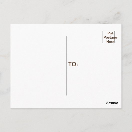 Hij is Risen Jesus Easter Briefkaart (Achterkant)