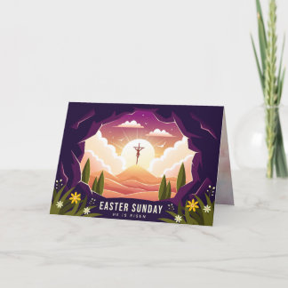 Hij is Risen Kaart