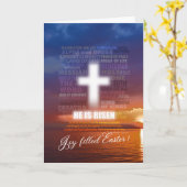 Hij is Risen Kaart (Gele Bloem)