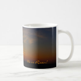 Hij is Risen. Koffiemok