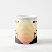 Hij is Risen Koffiemok (Center)