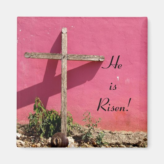 Hij is Risen. Magneet (Voorkant)