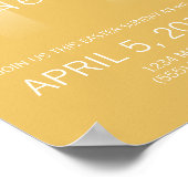 Hij is Risen. paaszondag Poster (Hoek)