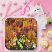 Hij is Risen papieren borden Papieren Bordje (Feest)