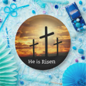 Hij is Risen Papieren Bordje (Feest)